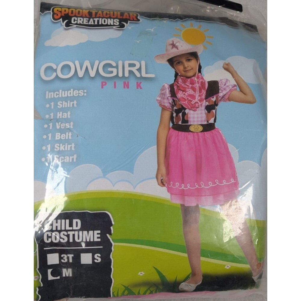 Halloween - Spooktacular Creations - Cowgirl Costume - Size: M